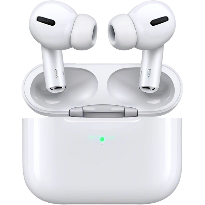 Air pods white  emoji