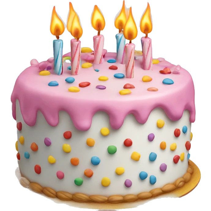 Happy birthday cake  emoji