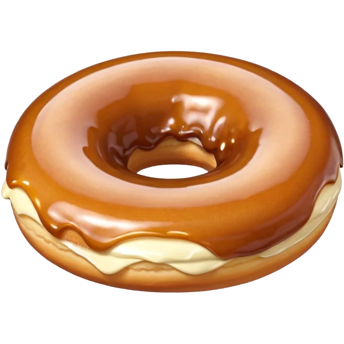 plain donut emoji