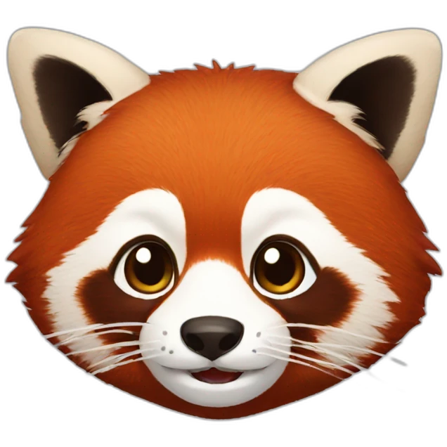 Red panda emoji