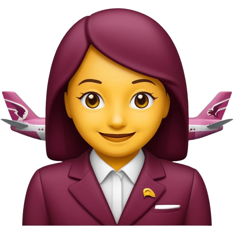 Qatar Airways retro emoji  emoji