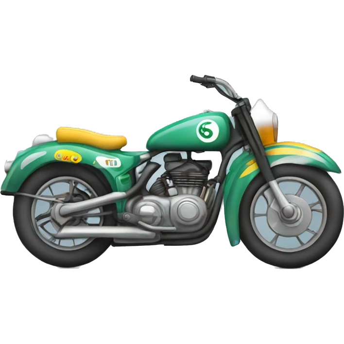 Speedway motorcycle emoji