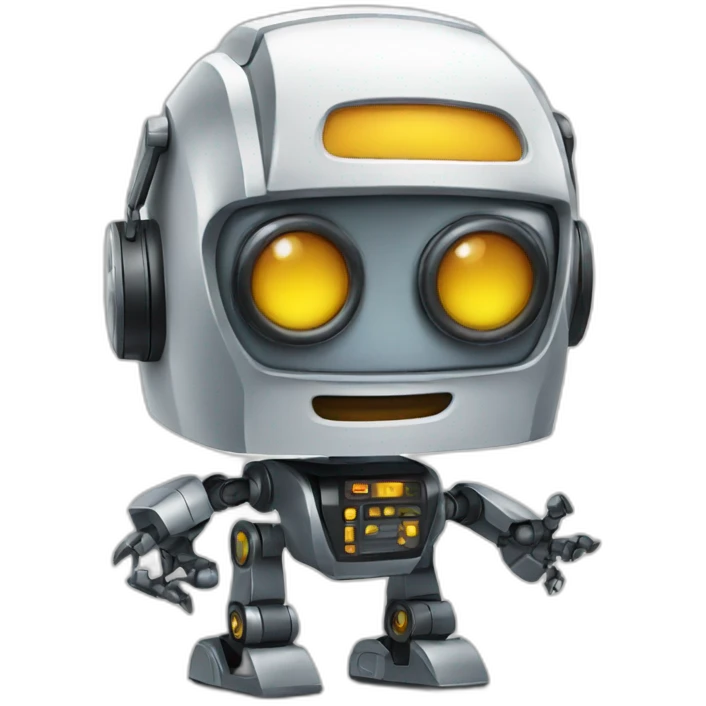 robot music dj emoji