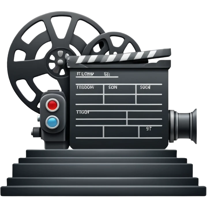 film movie set emoji