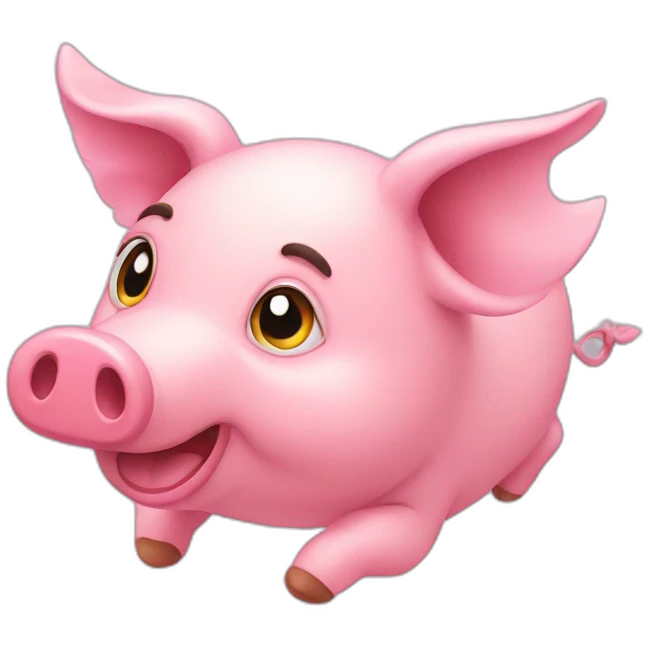 flying pig emoji