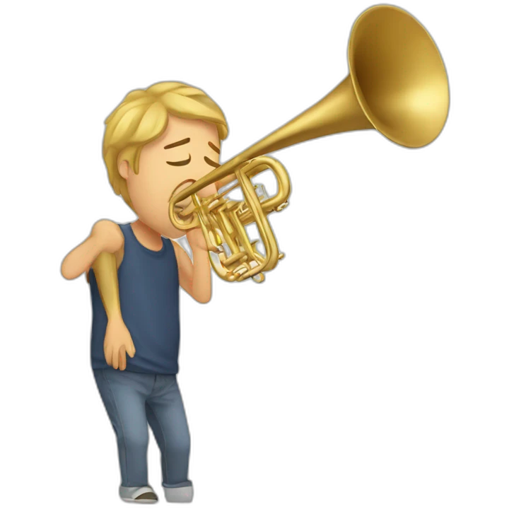crying trombone emoji