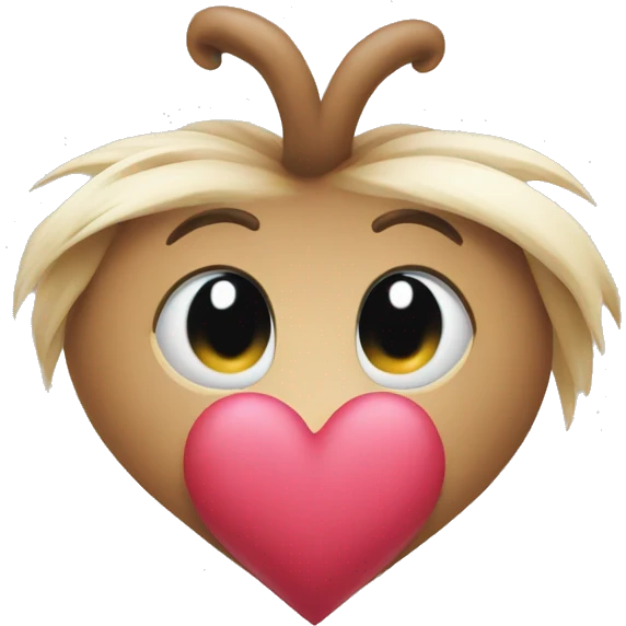 heart with annimal print emoji