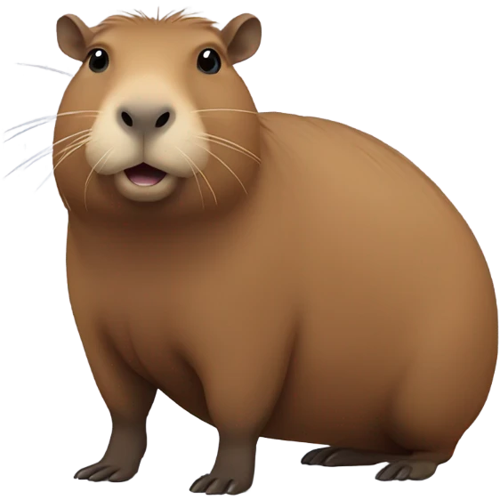 Capybara emoji