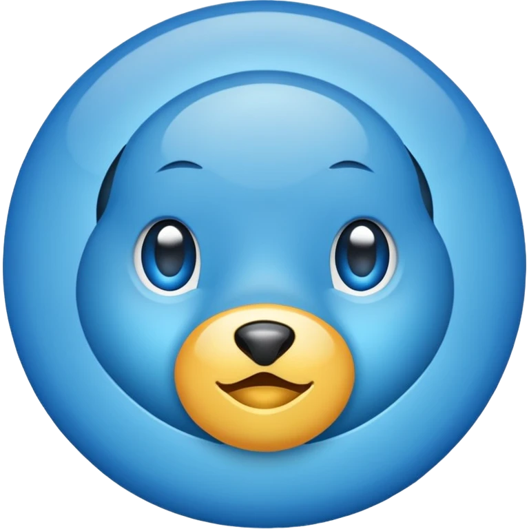 Blue tic emoji