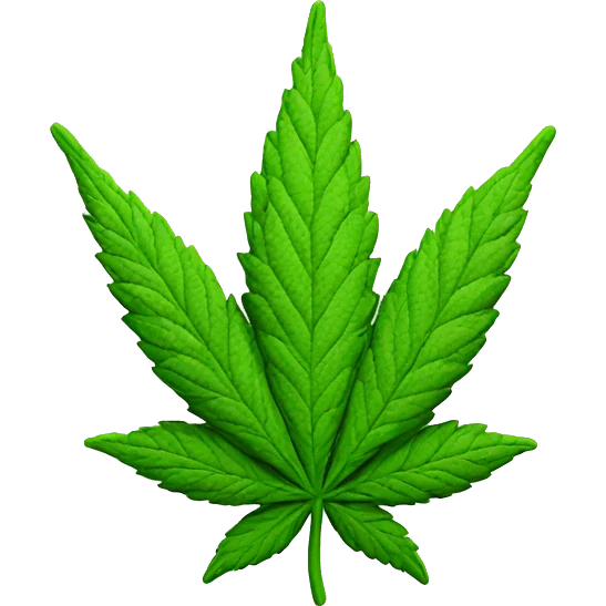 Cannabis bud emoji