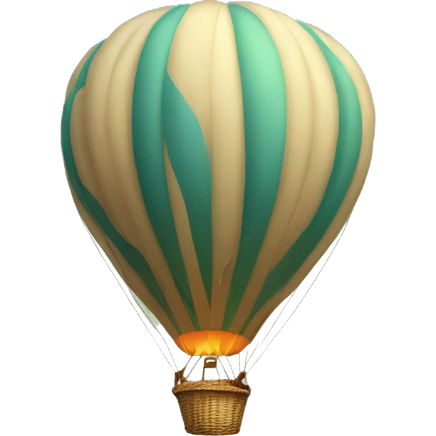 Hot air balloon  emoji