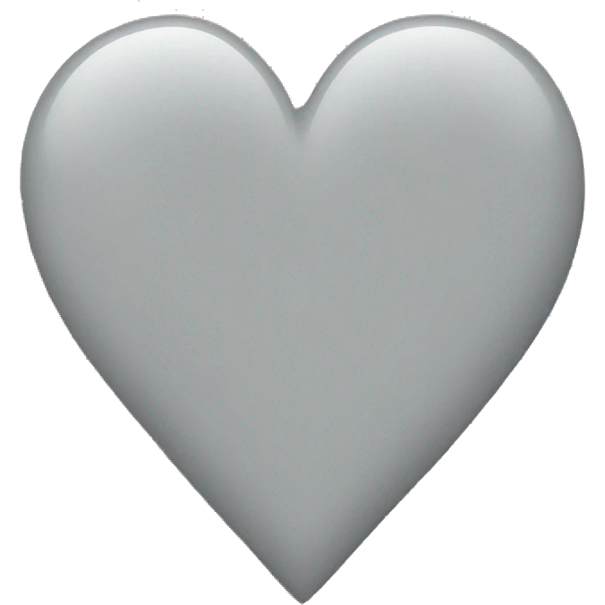 gray-pink heart emoji