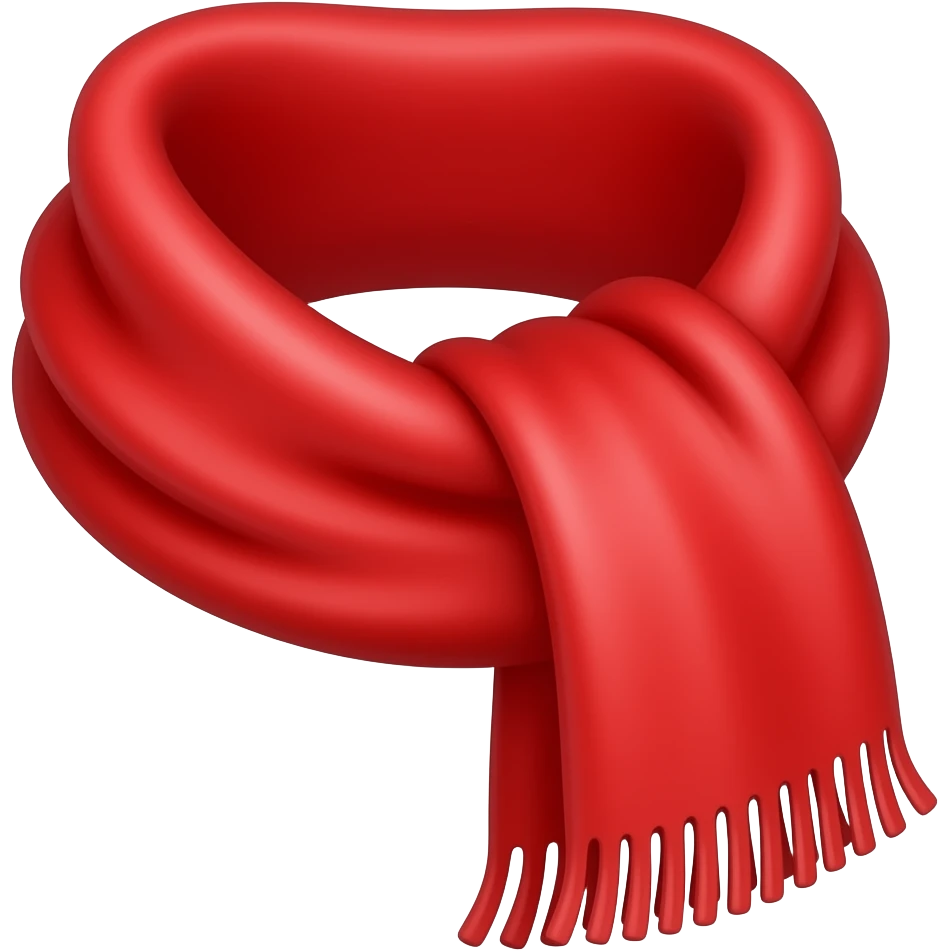 red Scarf emoji
