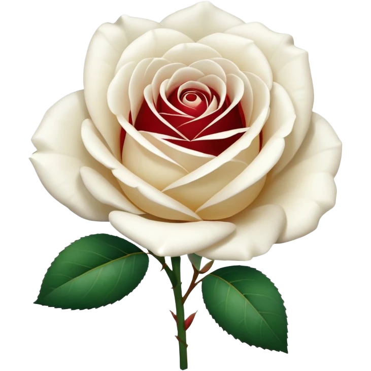White rose emoji  emoji