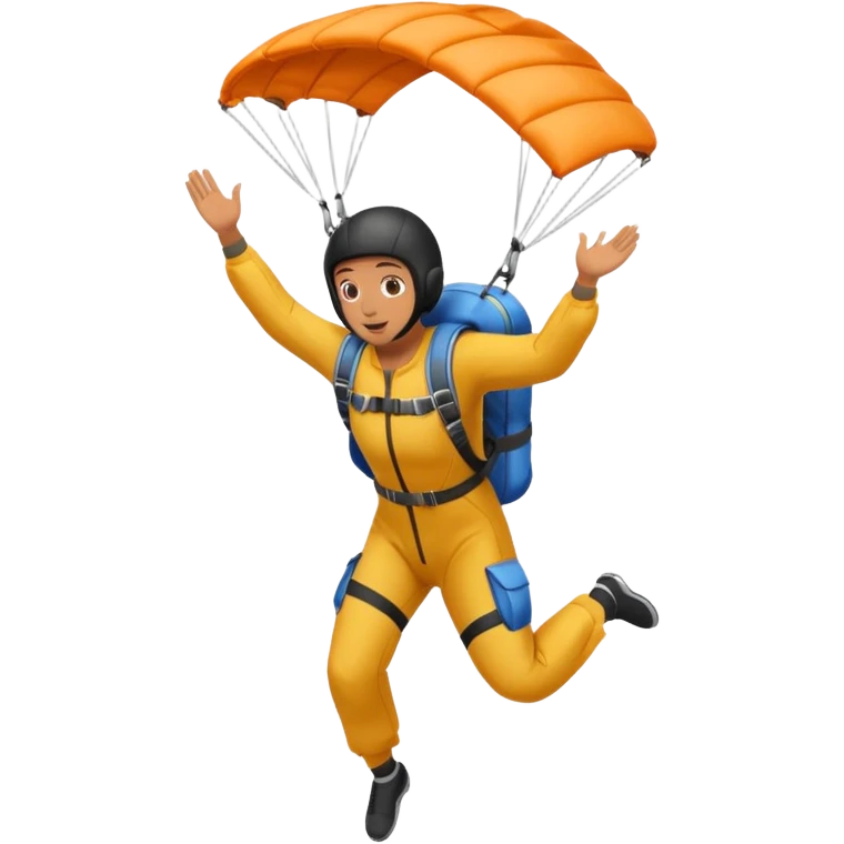 Skydiving emoji