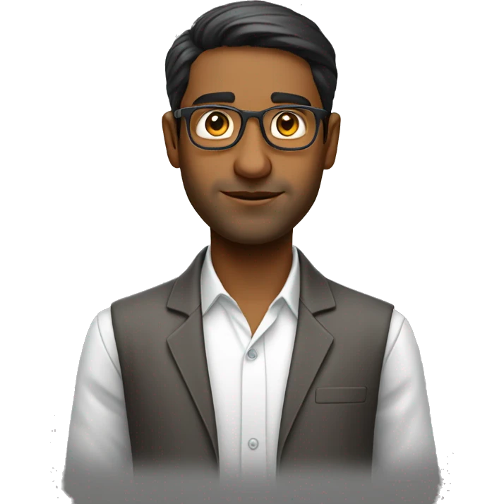 Introduction of an European Indian guy who is a professional Data Scientist emoji