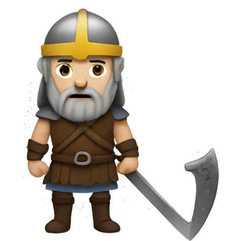 Viking lost battle emoji