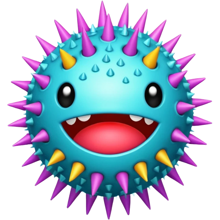  virus with many part emoji