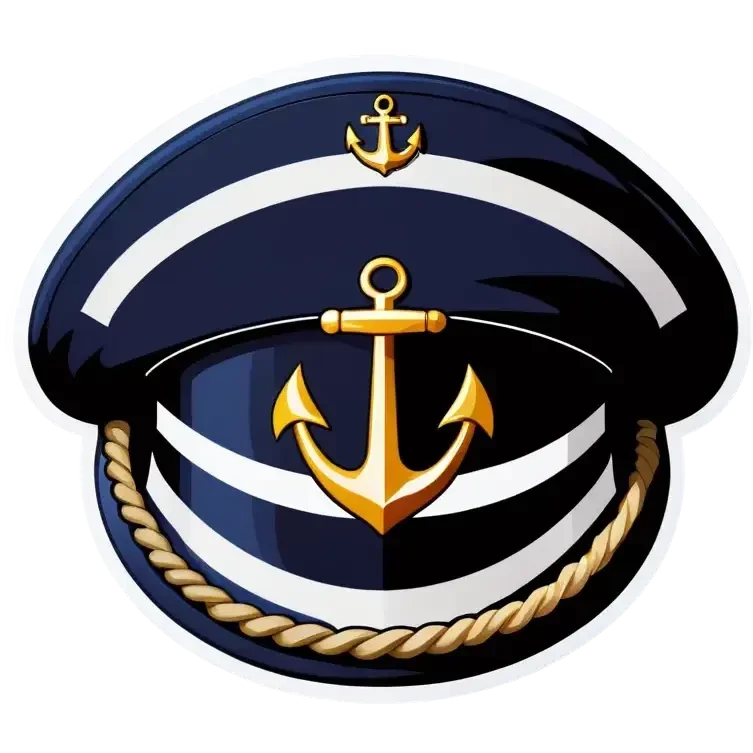 captains hat emoji