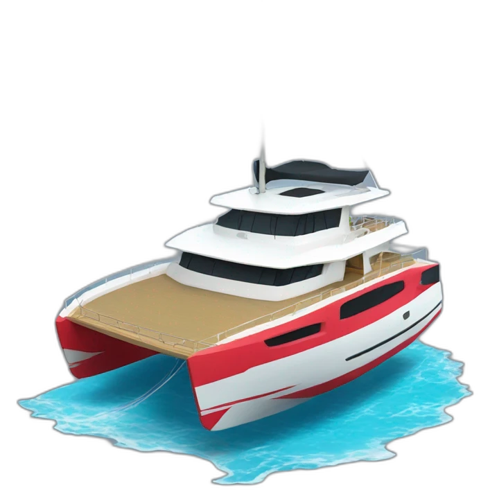 luxious catamaran emoji