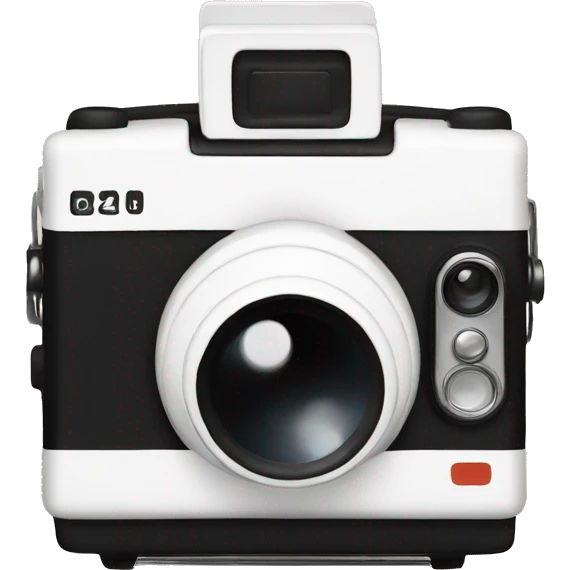 White Polaroid emoji