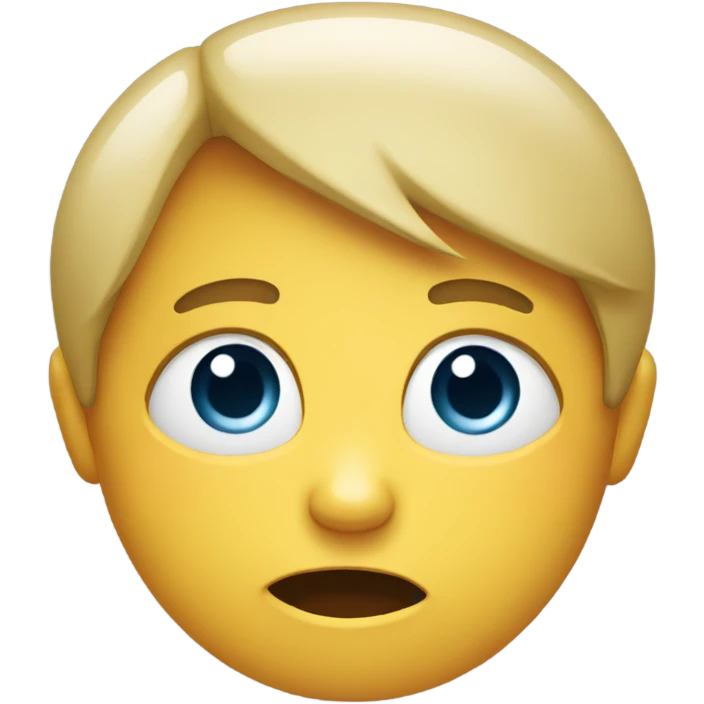 Crying while smiling  emoji