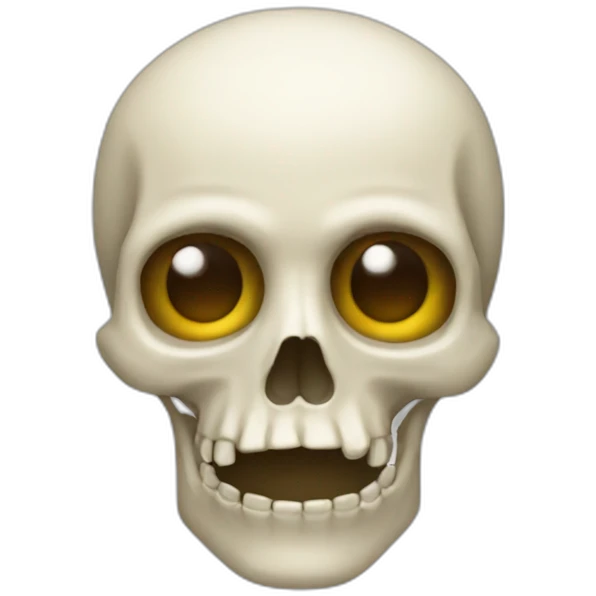 Squelette emoji