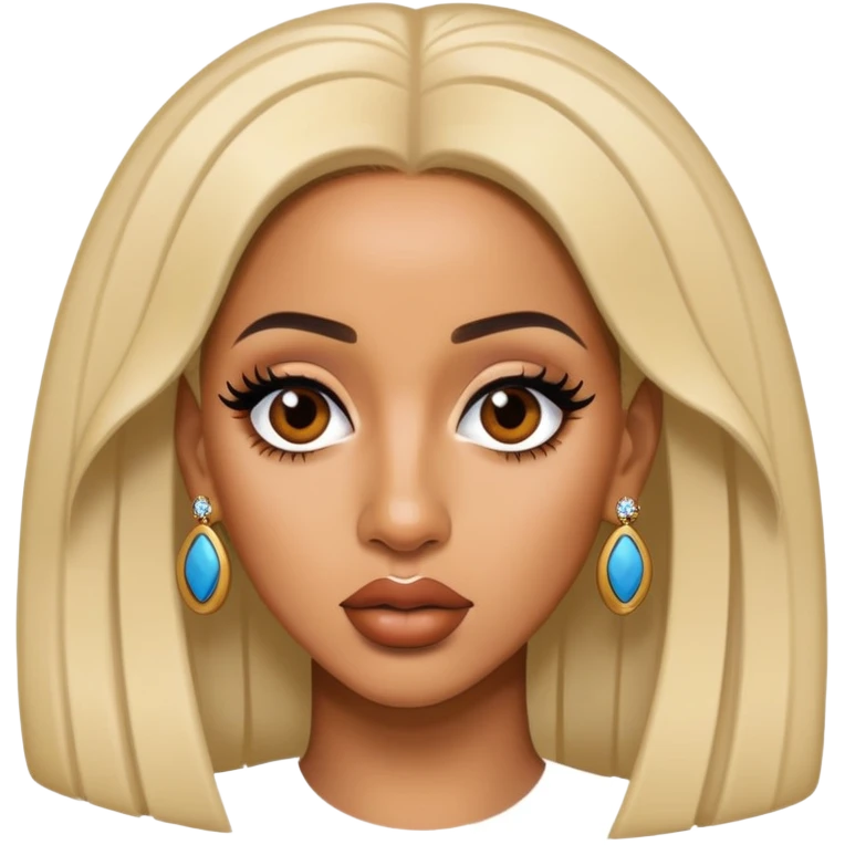 ultra realistic cardi b emoji