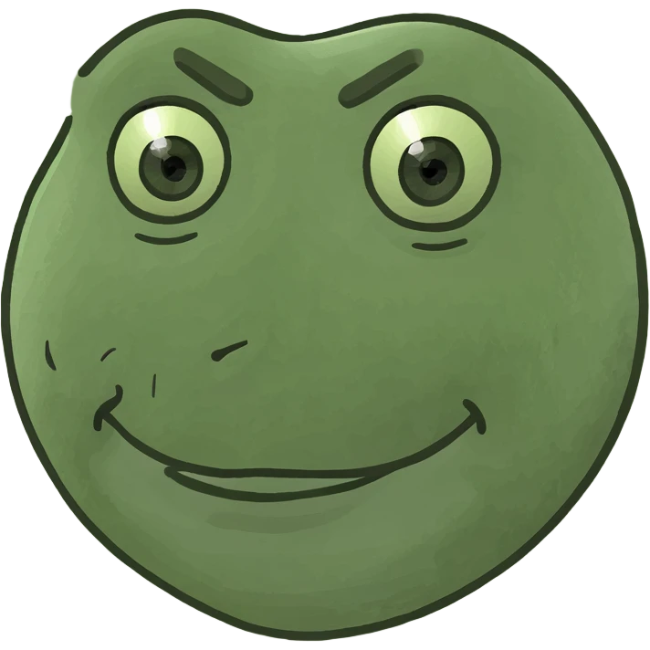 Sad man emoji