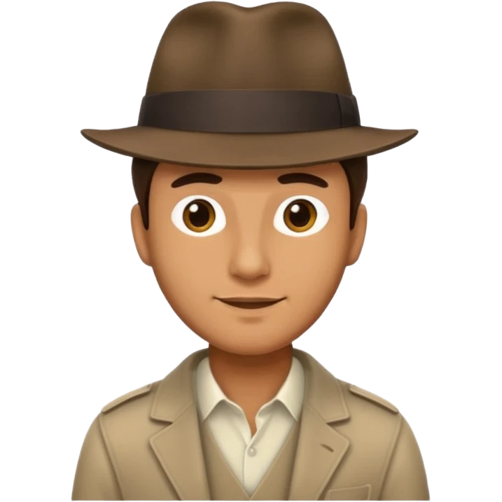 Fedora Hat Man emoji