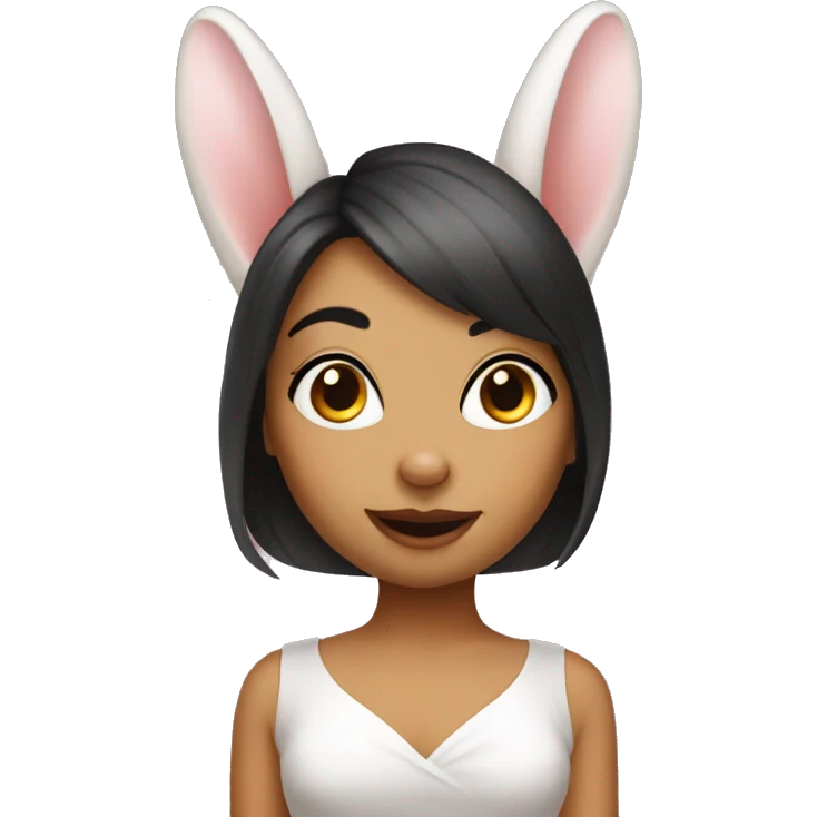 Coquette bunny  emoji