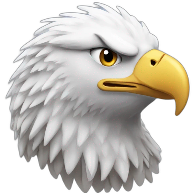 An eagle that brings toothpaste forever living  emoji