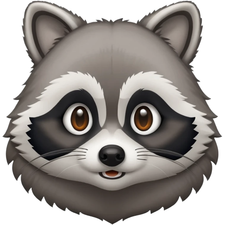Raccoon with begging 🥺 eyes emoji