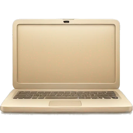 beige laptop emoji