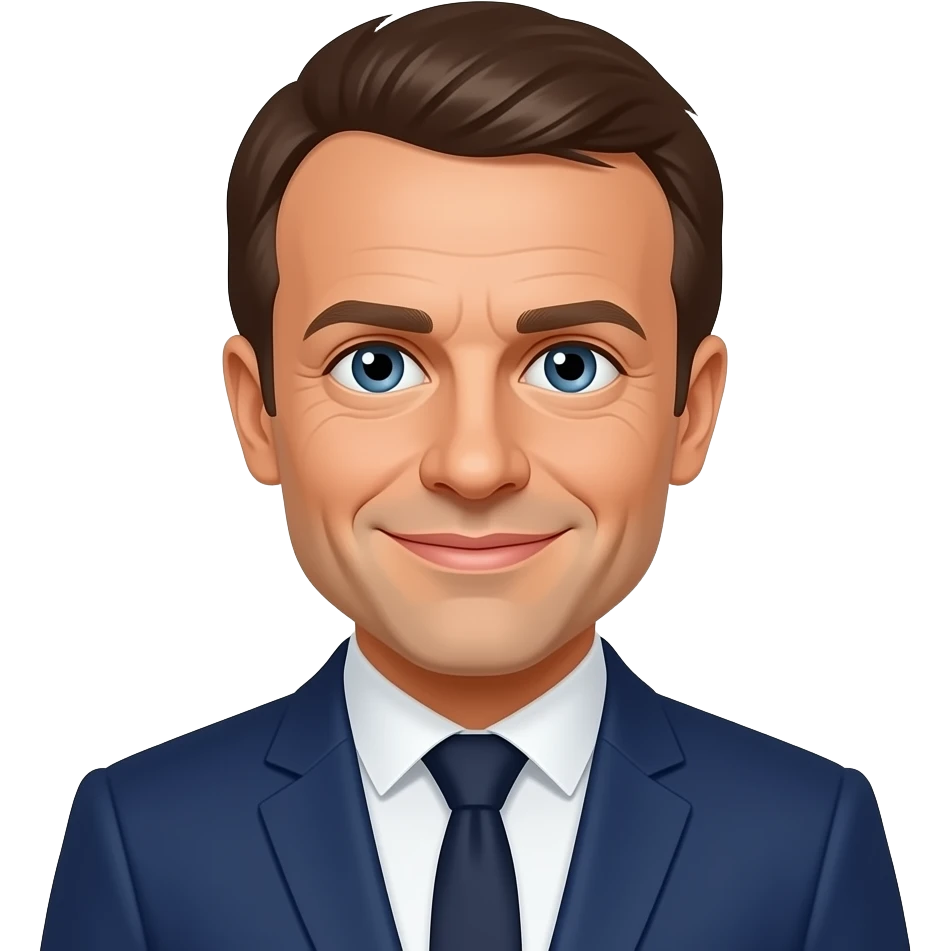 Emmanuel Macron emoji