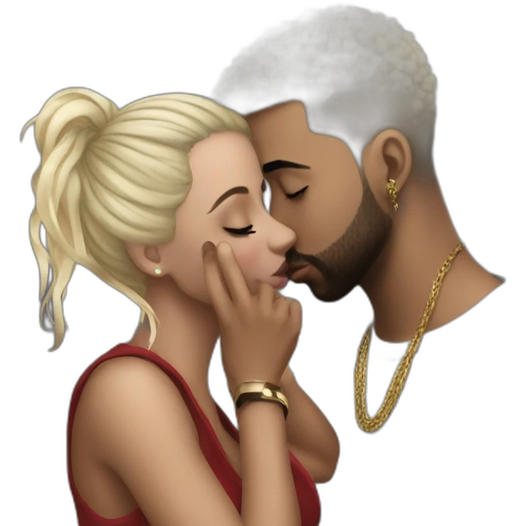 drake kissing 21 savage emoji