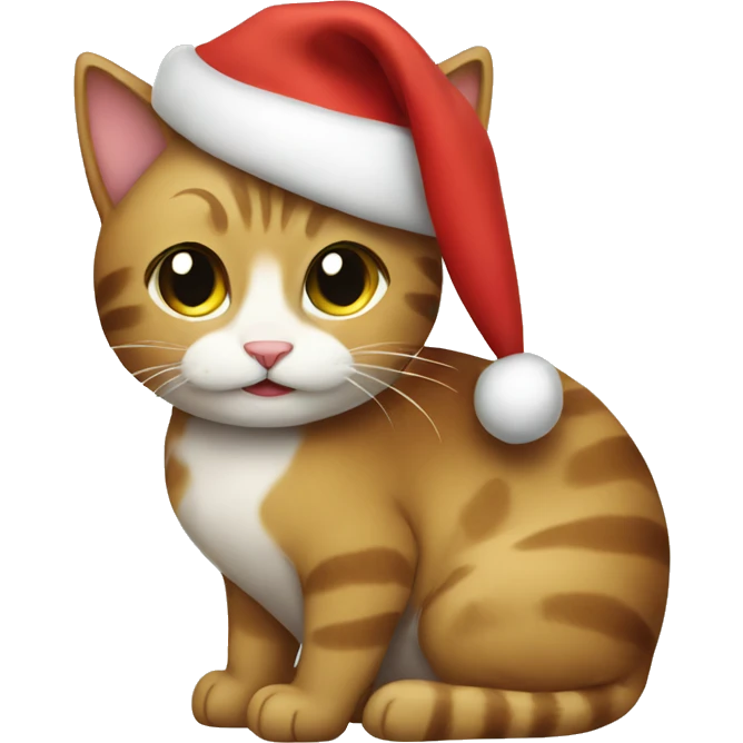 Christmas Cat emoji