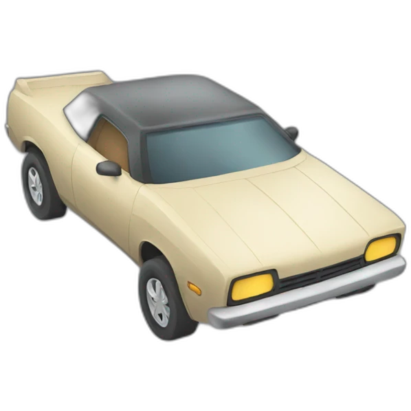 carro andando emoji