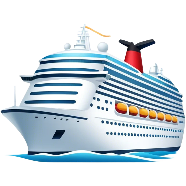 cruiseship emoji