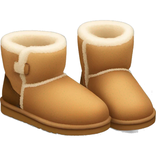 cute ugg slippers emoji