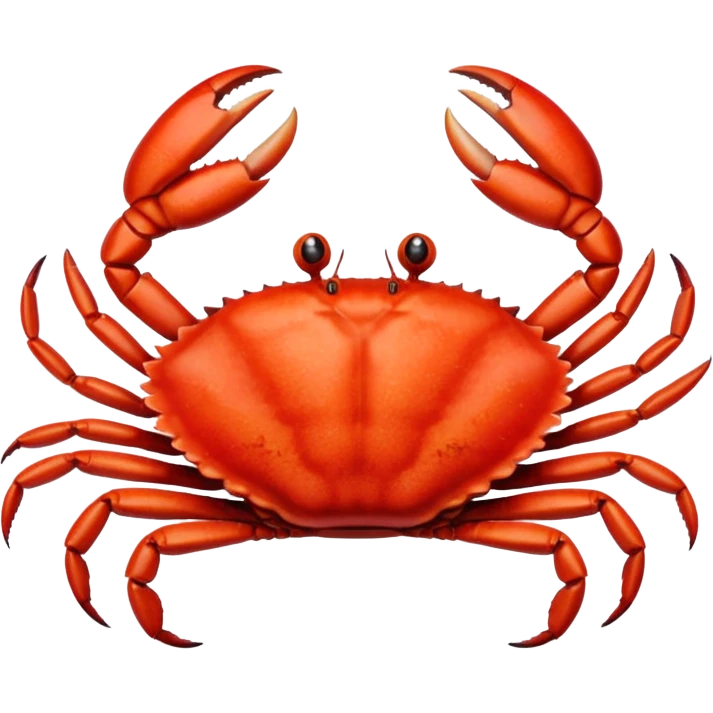 Cooked crab meal emoji
