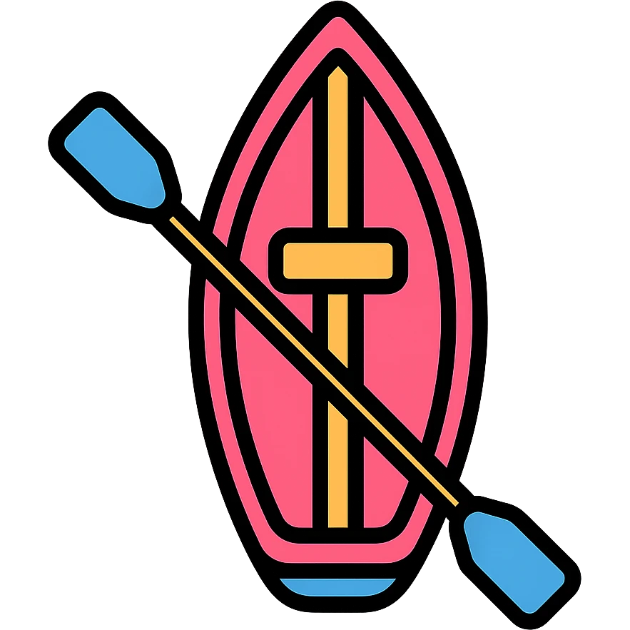 modern pink rowing boat emoji