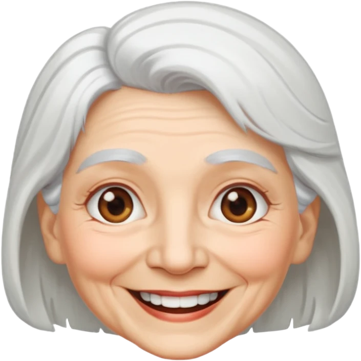 old lady retire emoji