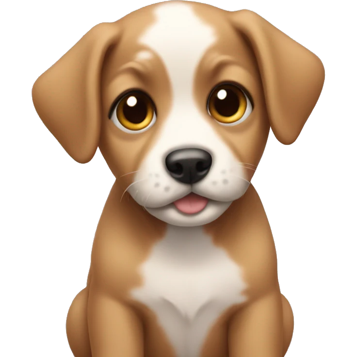 Small puppy emoji