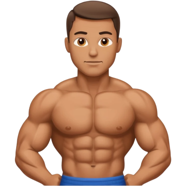Body builder man emoji