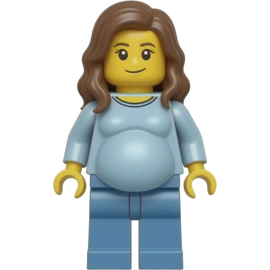 lego pregnant emoji