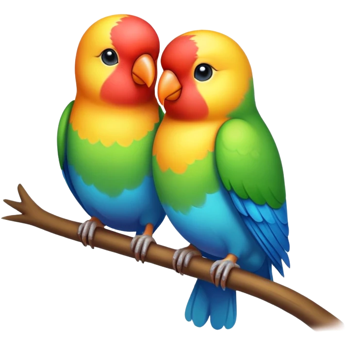 Love bird  emoji