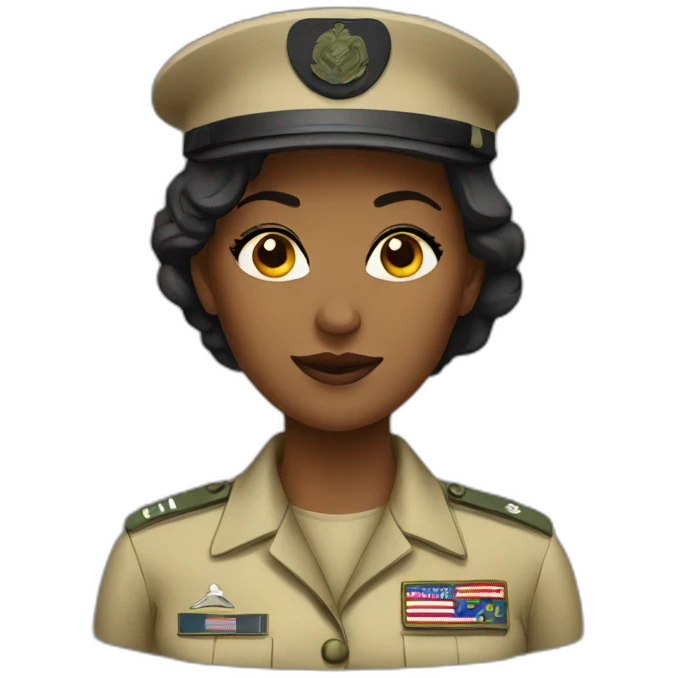 Military women emoji