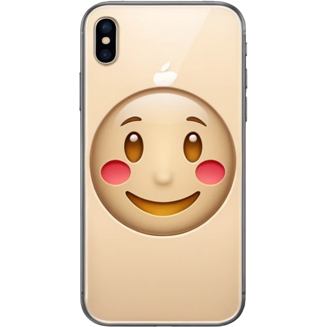 Beige iPhone  emoji