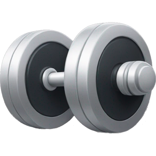 dumbell ball emoji